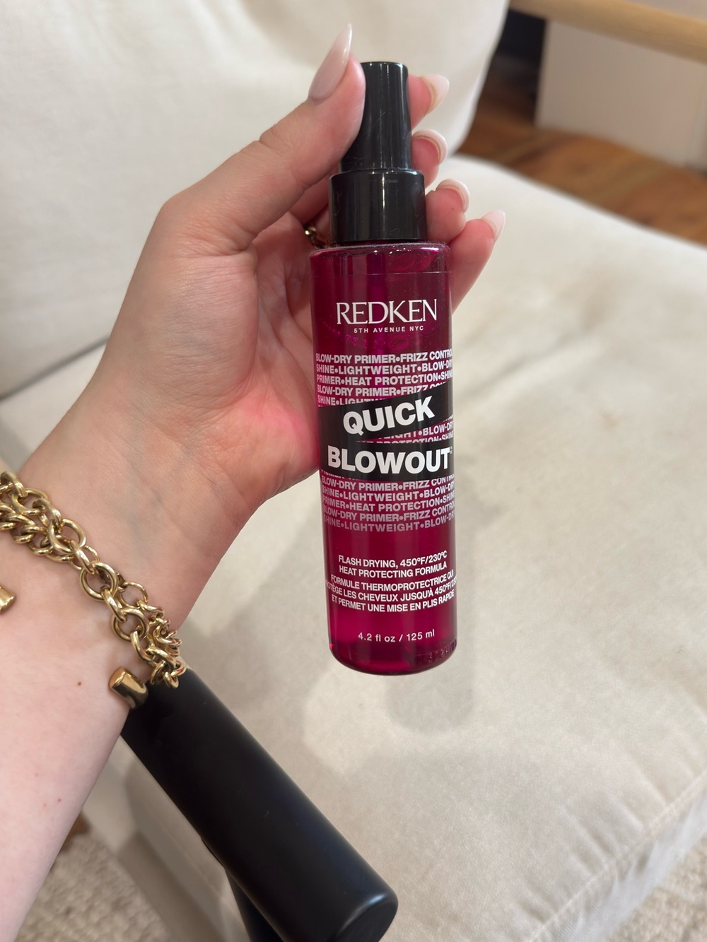 Redken Quick Blowout Lightweight Blow-Dry Primer Spray -